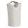 WENKO 3440001100 - Laundry Hamper STONE 38x72 cm beige/silver/black