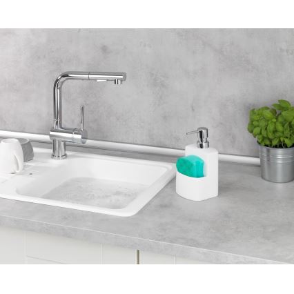 WENKO 3620115100 - FESTIVAL Soap Dispenser 10x18 cm White