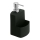 WENKO 3620117800 - FESTIVAL Soap Dispenser 10x18 cm Black