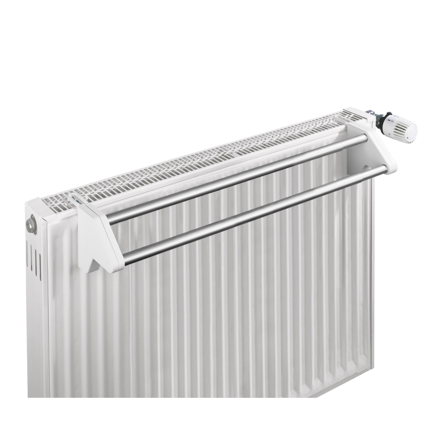 WENKO 3702100 - Drying Rack 13x11,5 cm Silver/White