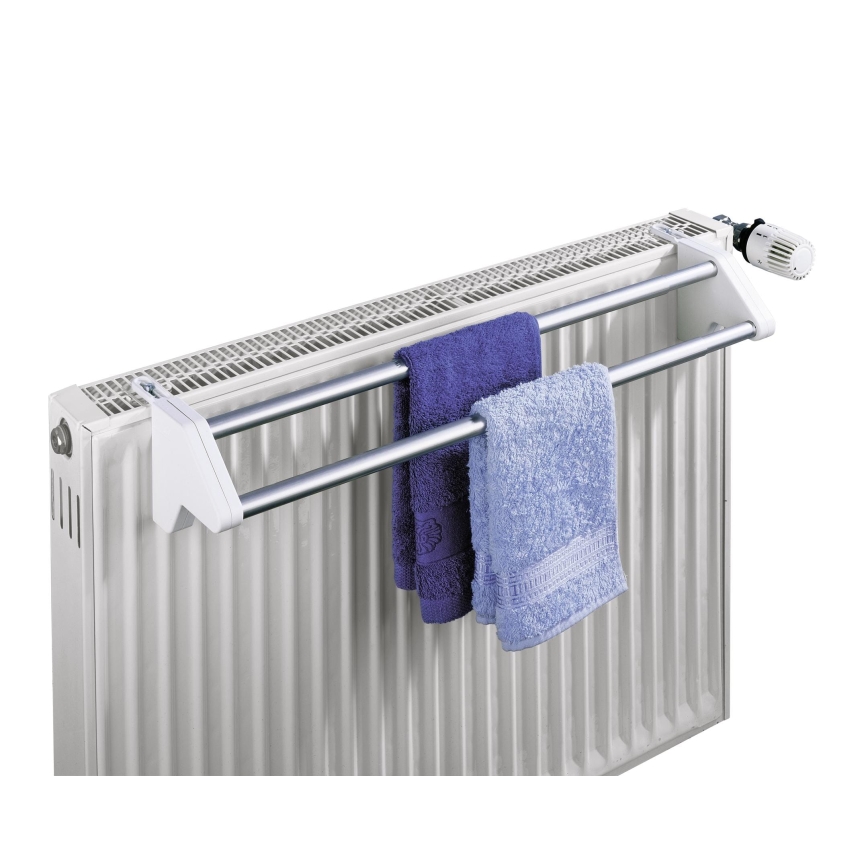 WENKO 3702100 - Drying Rack 13x11,5 cm Silver/White