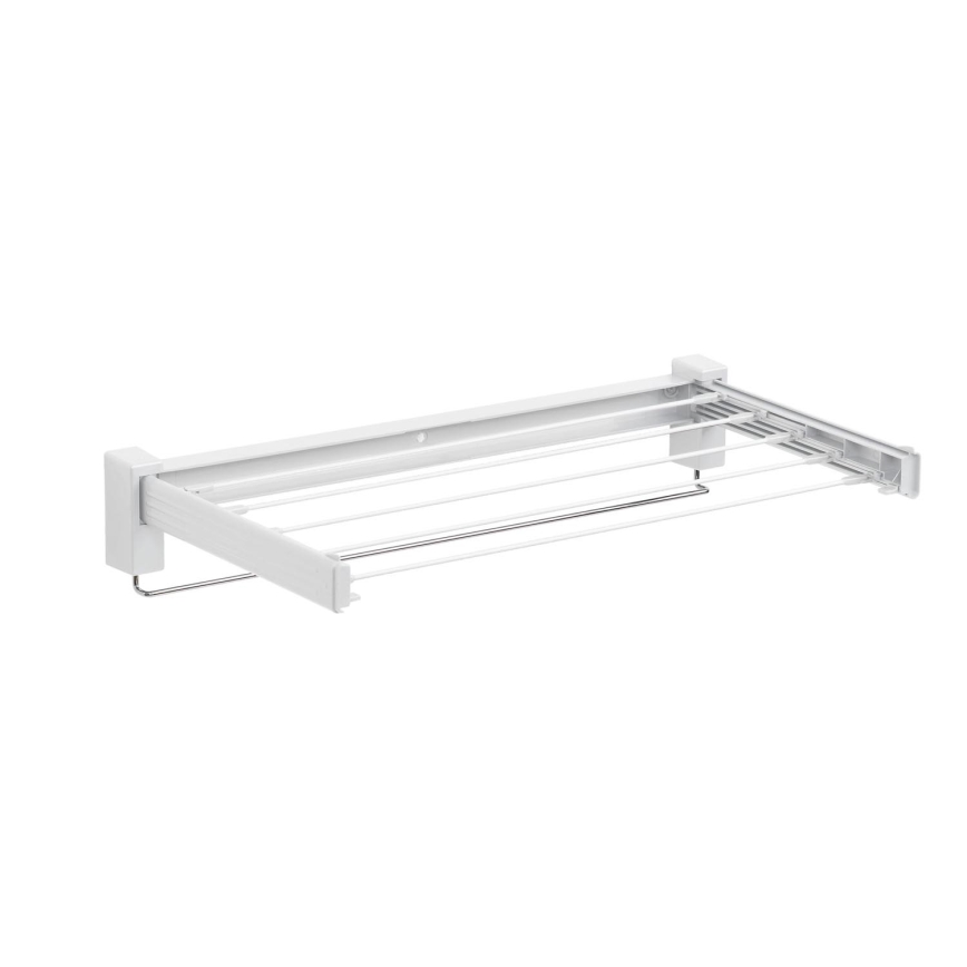 WENKO 3770013100 - BUTTERFLY Clothes Drying Rack 70 x 13.5 cm Silver/White