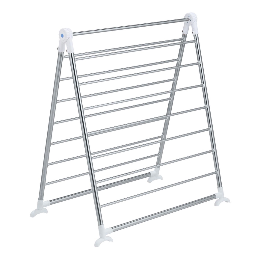 WENKO 3772020100 - PROFI Drying Rack 65x150 cm stainless steel/silver/white