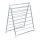 WENKO 3772020100 - PROFI Drying Rack 65x150 cm stainless steel/silver/white