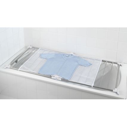 WENKO 3772020100 - PROFI Drying Rack 65x150 cm stainless steel/silver/white