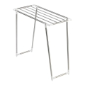 WENKO 3774020100 - PROFI SINGLE Clothes Drying Rack 87x79 cm Stainless Steel/Silver/White