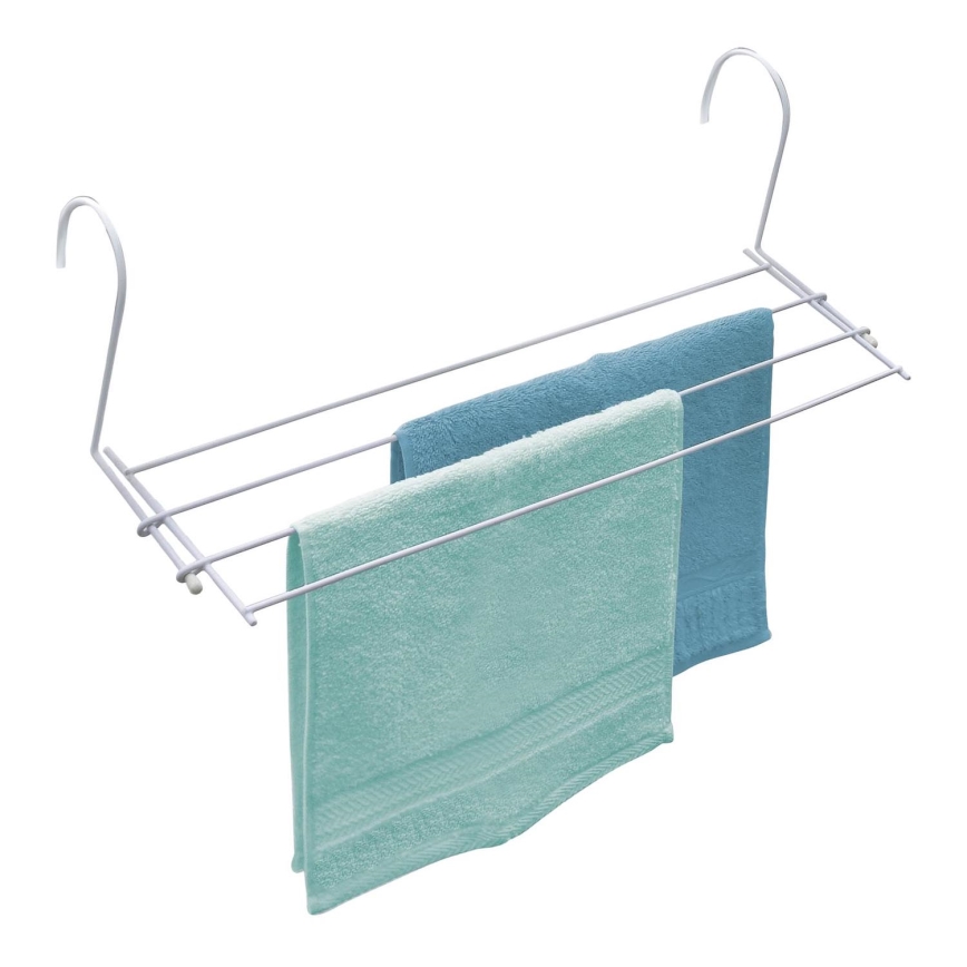 WENKO 3780010100 - Clothes Drying Rack 58x16 cm White