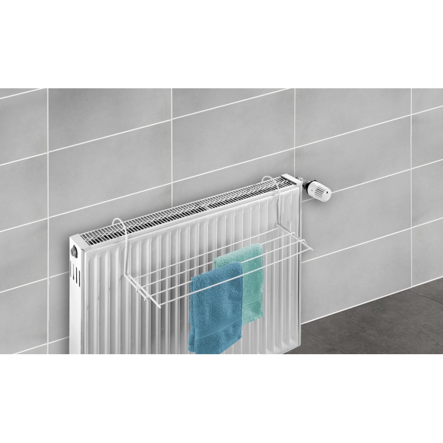 WENKO 3780010100 - Clothes Drying Rack 58x16 cm White