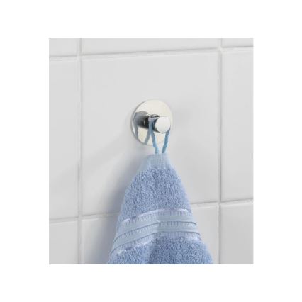 WENKO 4466420100 - SAVONA Hook 5 x 2 cm, stainless steel/silver finish