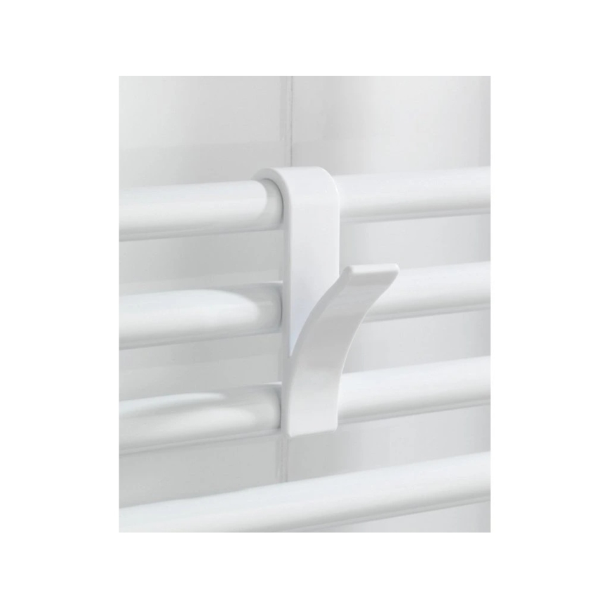 WENKO 4468160100-Hooks 2.5x10.5 cm white