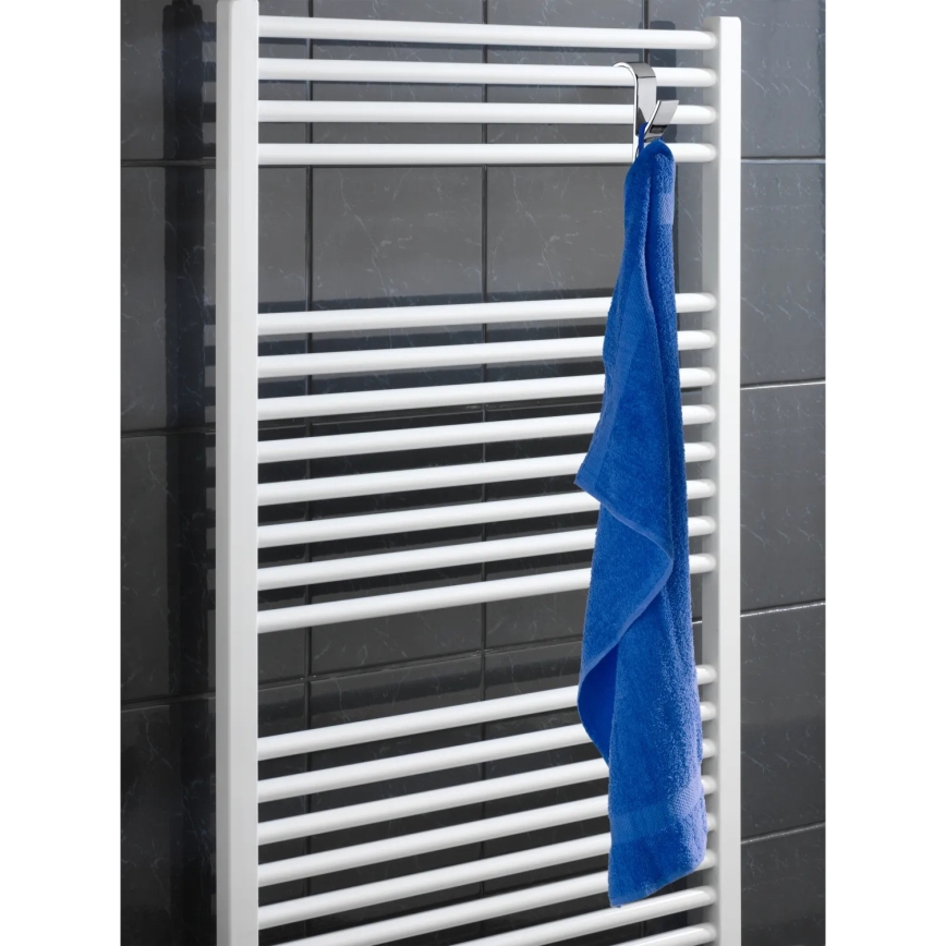 WENKO 4468162100 - Hooks 2.5 x 10.5 cm, Polished Chrome