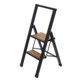 WENKO 50482100 - ALU-DESIGN Step Ladder 44x101 cm Black
