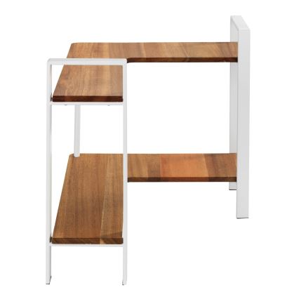WENKO 53025100 - LOUISA Shelf 30x33 cm White/Brown
