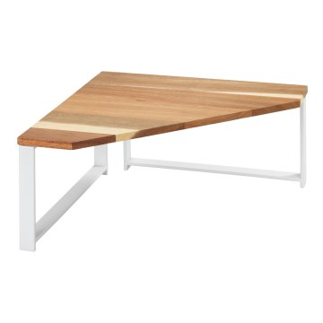 WENKO 53026100 - LOUISA Shelf 30x30 cm, White/Brown