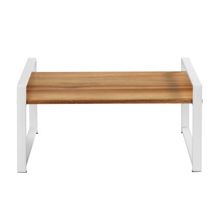 WENKO 53027100 - LOUISA Shelf 40 x 20 cm White/Brown