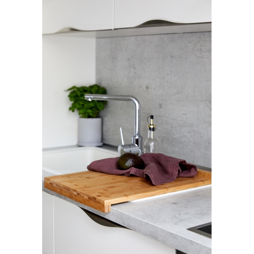 WENKO 53033100 - Brown cutting board 45x35 cm