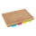 WENKO 53064100 - Cutting Board 32.5 x 22.5 cm Brown/Multicolored