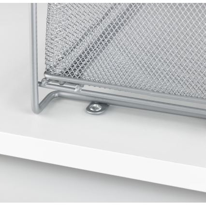 WENKO 53140800 - GIOMA Shelf 35 x 33.5 cm, Silver