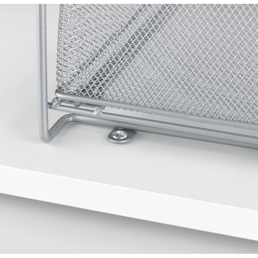 WENKO 53140800 - GIOMA Shelf 35 x 33.5 cm, Silver