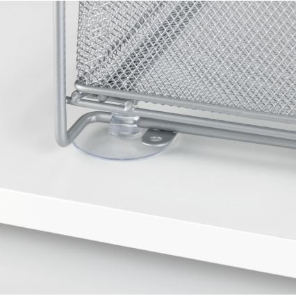 WENKO 53140800 - GIOMA Shelf 35 x 33.5 cm, Silver