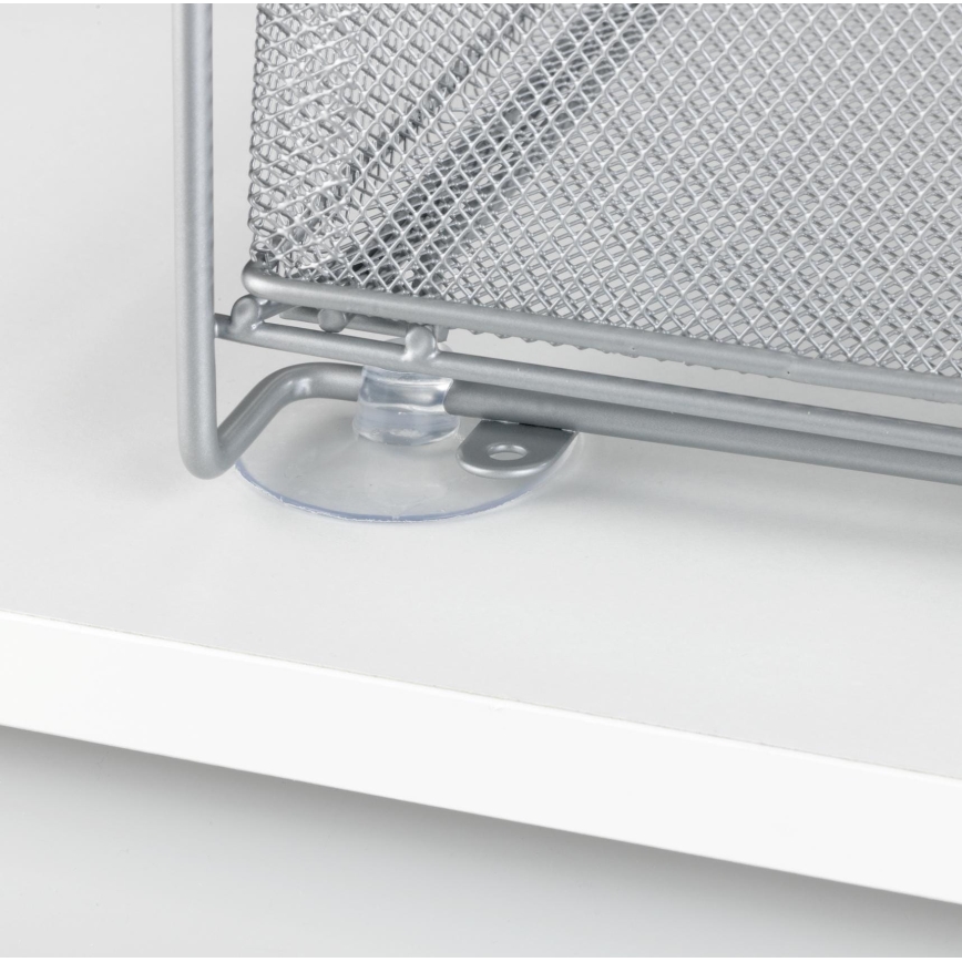 WENKO 53140800 - GIOMA Shelf 35 x 33.5 cm, Silver