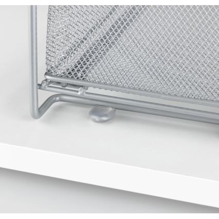 WENKO 53140800 - GIOMA Shelf 35 x 33.5 cm, Silver