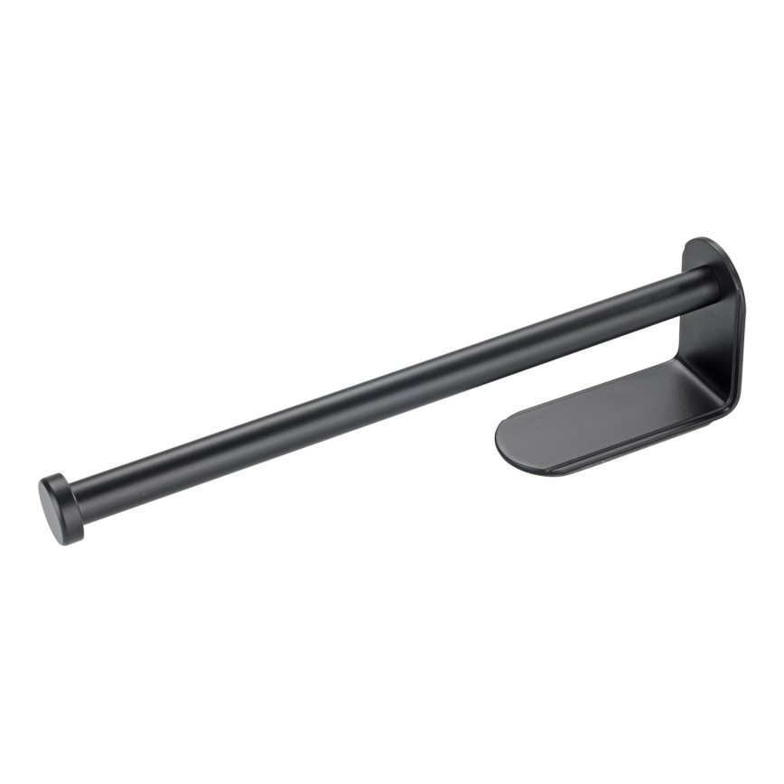 WENKO 53214100 - NIO Roll Holder 27.5 x 7 cm, Black