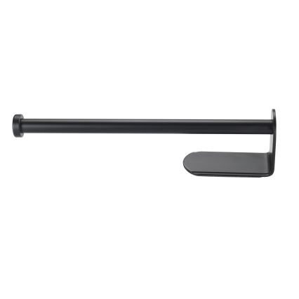 WENKO 53214100 - NIO Roll Holder 27.5 x 7 cm, Black