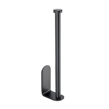 WENKO 53214100 - NIO Roll Holder 27.5 x 7 cm, Black