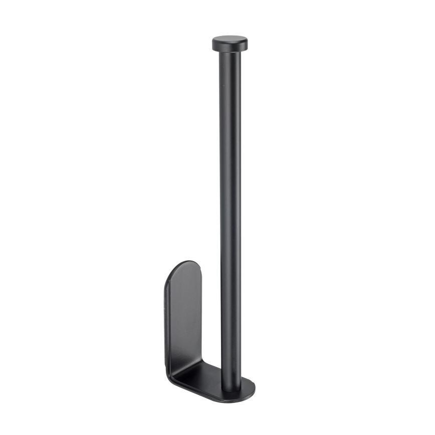 WENKO 53214100 - NIO Roll Holder 27.5 x 7 cm, Black