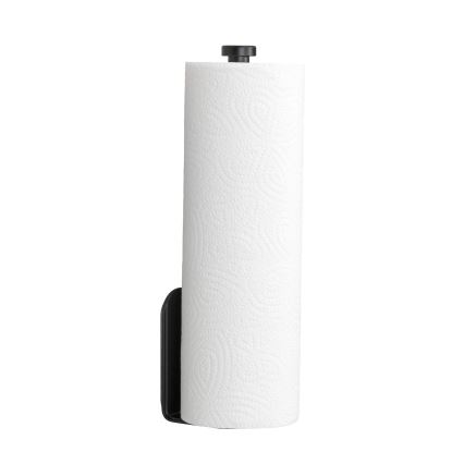 WENKO 53214100 - NIO Roll Holder 27.5 x 7 cm, Black