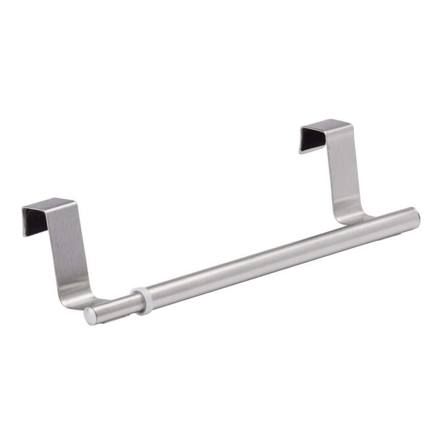 WENKO 53245100 - Towel holder TELESCOPE 7x6 cm silver/black