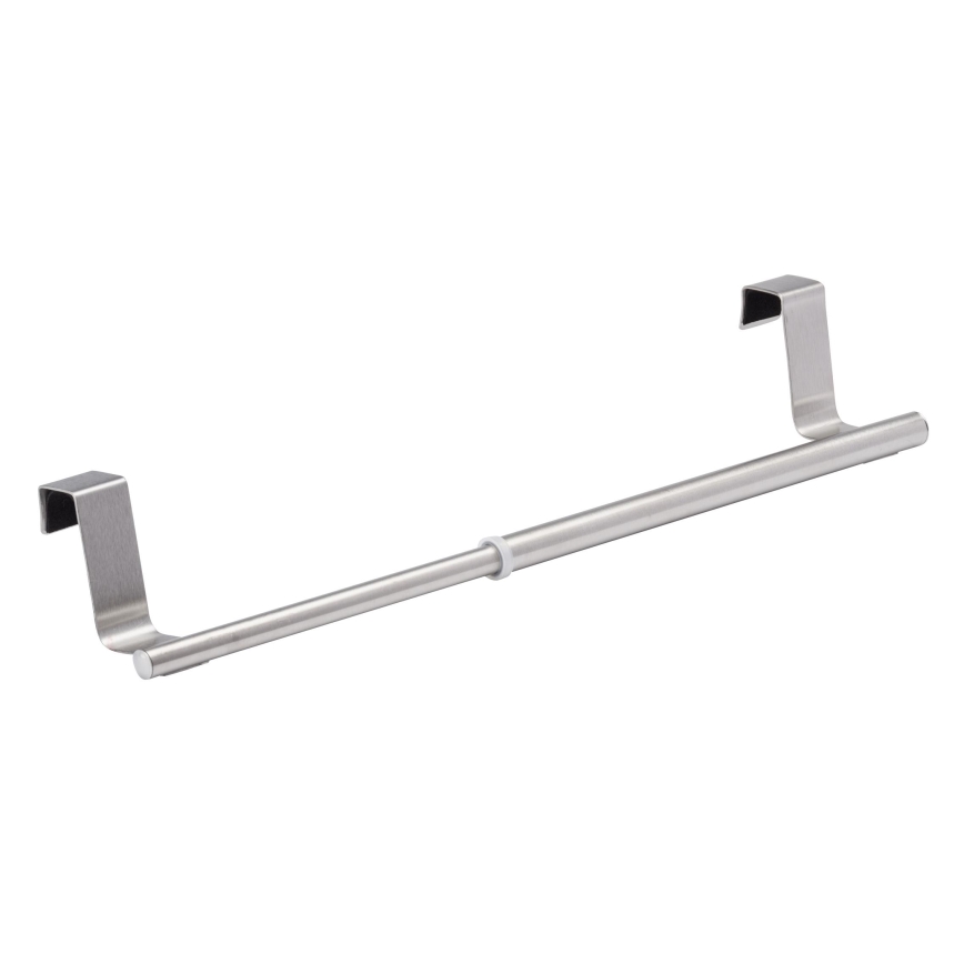 WENKO 53245100 - Towel holder TELESCOPE 7x6 cm silver/black