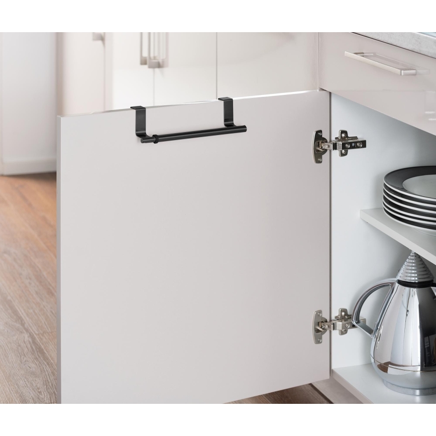 WENKO 53247100 - Towel holder 36-60 cm stainless steel/black