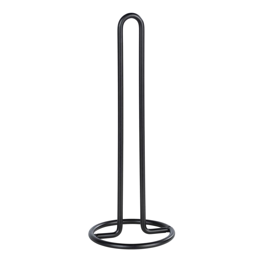 WENKO 53256100 - Paper towel holder 12.5 x 32.5 cm, black