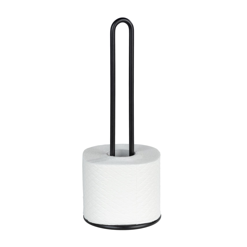 WENKO 53256100 - Paper towel holder 12.5 x 32.5 cm, black