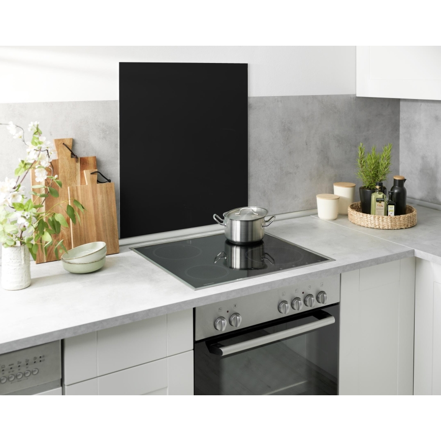 WENKO 53881100 - BLACK Protective Panel 60x70 cm black