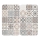 WENKO 53904100 - Stovetop cover 30x52 cm multicoloured/grey/clear