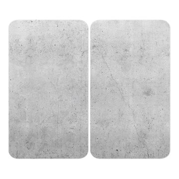 WENKO 53906100 - Cooktop cover 30x52 cm grey/clear