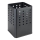 WENKO 54017100 - Cutlery Holder SILIO 11.5 x 16.5 cm Black