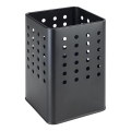WENKO 54017100 - Cutlery holder SILIO 11,5x16,5 cm black
