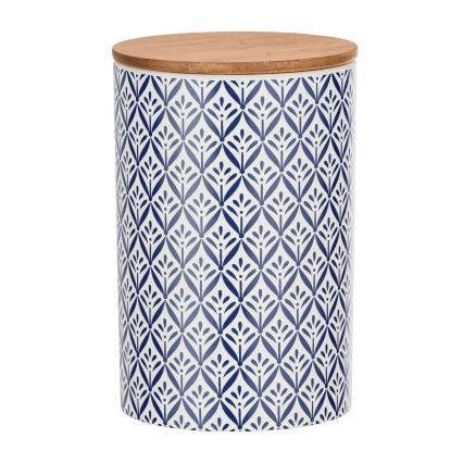 WENKO 54096100 - LORCA Storage Box 12.5 x 18.5 cm multicolored/brown/grey