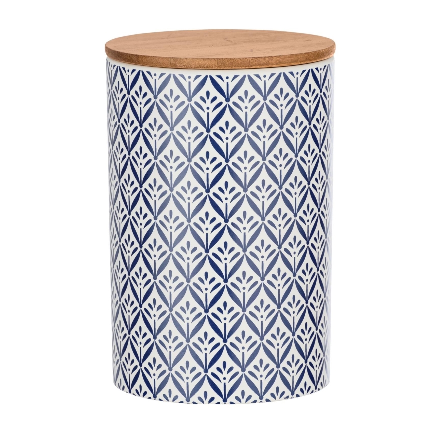 WENKO 54096100 - LORCA Storage Box 12.5 x 18.5 cm multicolored/brown/grey