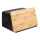 WENKO 54098100 - KUBO Bread Bin 35 x 26.5 cm, Black/Brown
