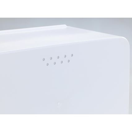 WENKO 54099100 - KUBO Bread Bin 35 x 26.5 cm White/Brown