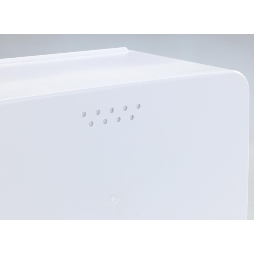 WENKO 54099100 - KUBO Bread Bin 35 x 26.5 cm White/Brown