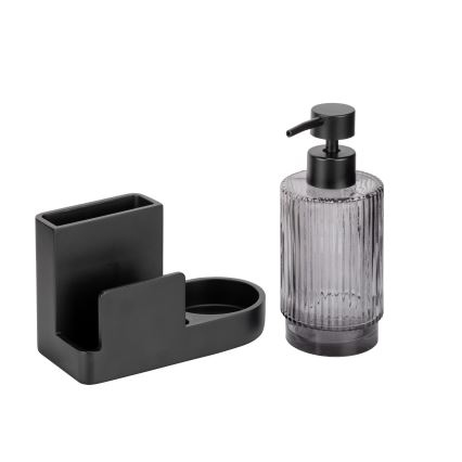 WENKO 54654100 - PINA Organizer 16x17 cm black