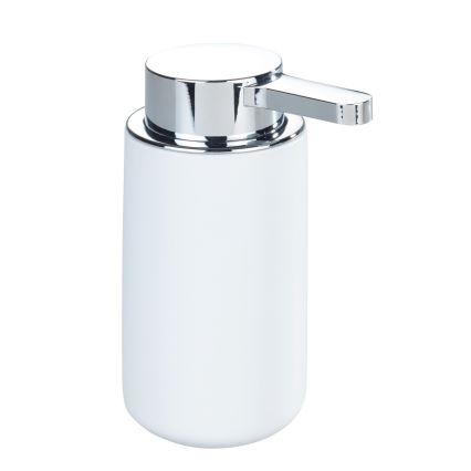 WENKO 54655100 - WOYA 250 ml Soap Dispenser, white/glossy chrome