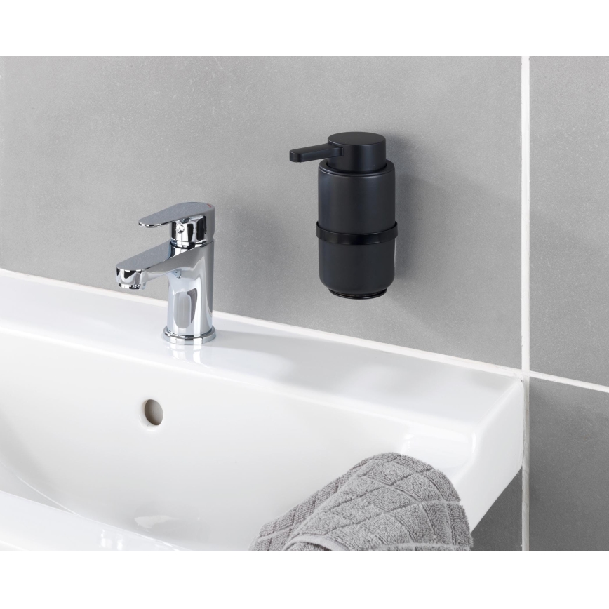 WENKO 54657100 - WOYA 250 ml Soap Dispenser, Black