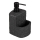 WENKO 54667100 - FESTIVAL soap dispenser 10,5x18 cm black